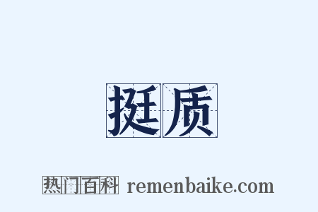 挺质是什么意思的图片